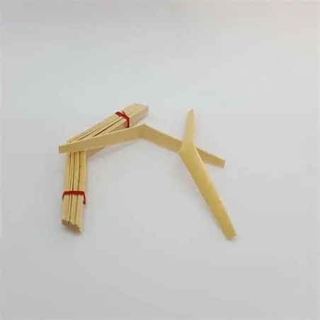 ROSEAUX GOUGES TAILLES  DE COR ANGLAIS- vendu par 10