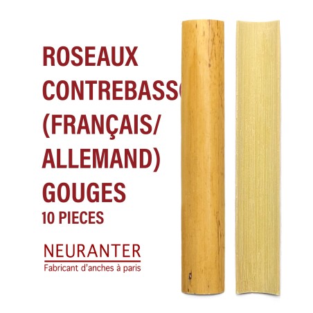 ROSEAUX GOUGES CONTRE FAGOTT - 10 pieces